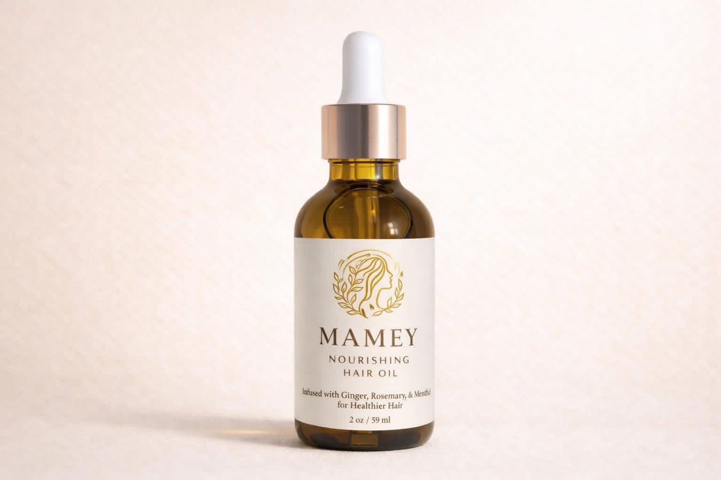 MAMEY Hair Growth Oil Bundle | 2-Pack Nourishing Hair & Scalp Oil with Rosemary, Ginger & Mint